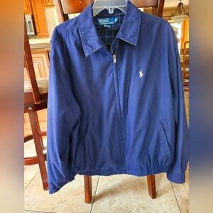 Polo by Ralph Lauren Mens navy blue jacket. Size Large